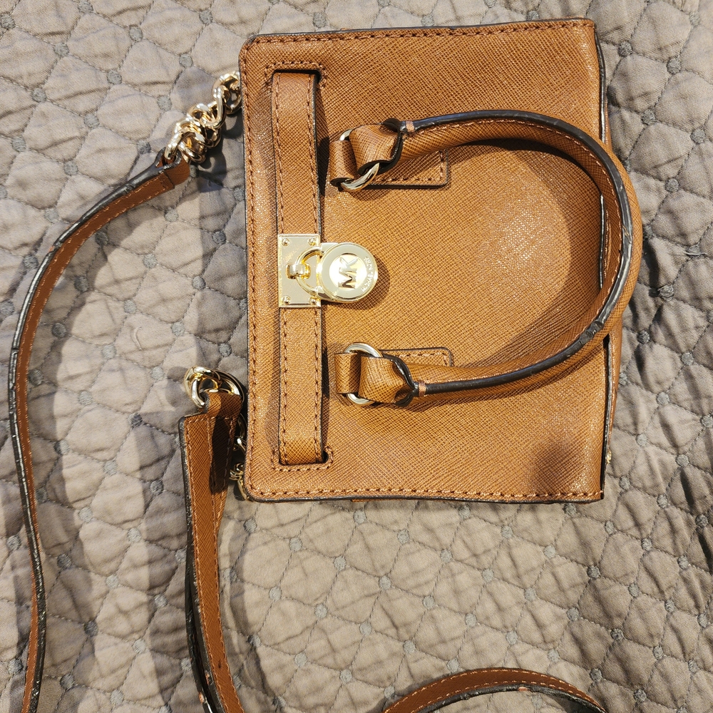 Michael Kors Mini Brown Leather Handbag